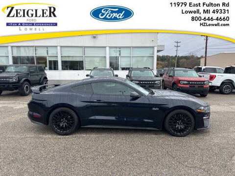 2021 Ford Mustang for sale at Zeigler Ford of Plainwell in Plainwell MI