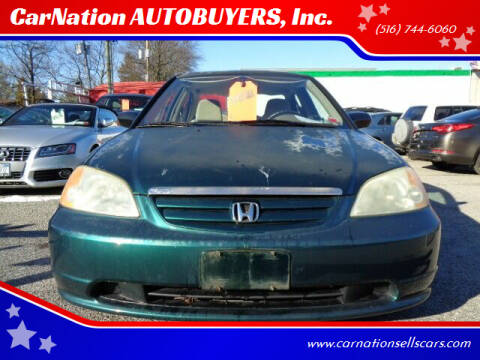 2001 Honda Civic for sale at CarNation AUTOBUYERS Inc. in Rockville Centre NY