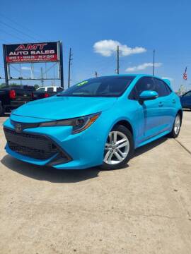 2019 Toyota Corolla Hatchback for sale at AMT AUTO SALES LLC in Houston TX