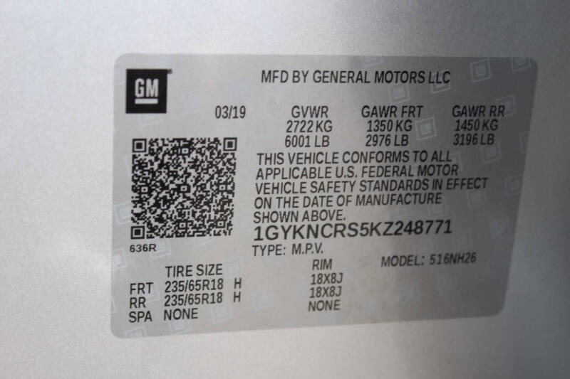 2019 Cadillac XT5 Luxury