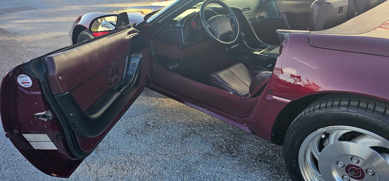 1993 Chevrolet Corvette for sale at FLORIDA CORVETTE EXCHANGE LLC in Hudson, FL