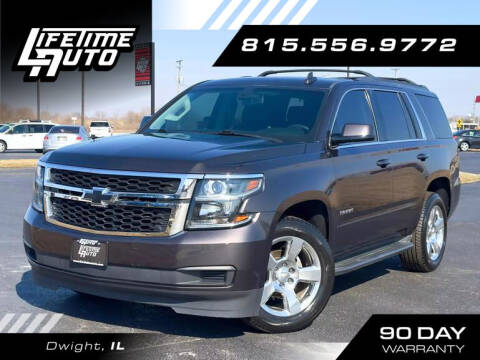 2017 Chevrolet Tahoe for sale at Lifetime Auto in Dwight IL