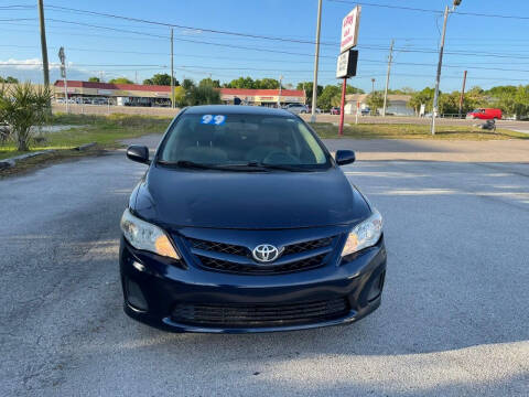 2011 Toyota Corolla for sale at GOODFELLAS AUTO LLC in Largo FL