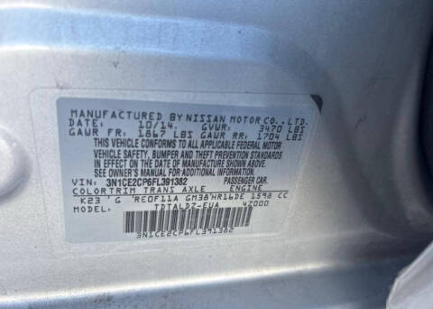 2015 Nissan Versa Note SV