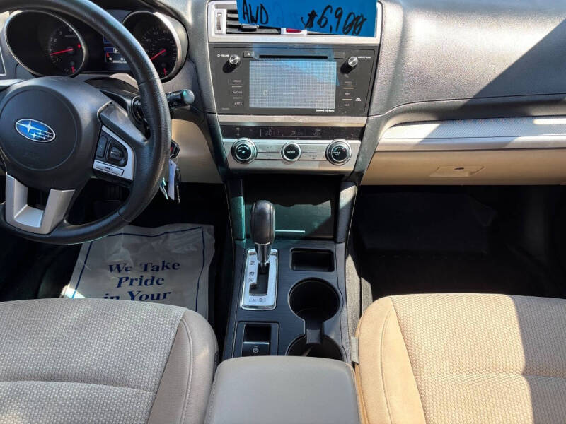 2015 Subaru Outback 2.5i