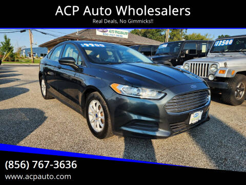 2015 Ford Fusion for sale at ACP Auto Wholesalers in Berlin NJ