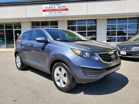 2015 Kia Sportage for sale at Landes Family Auto Sales in Attleboro MA