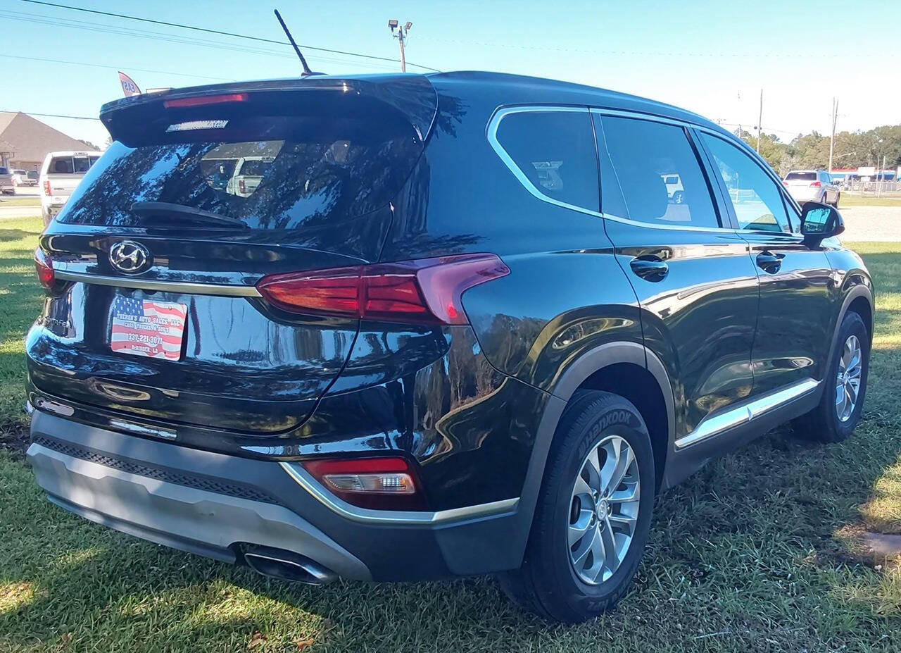 2020 Hyundai SANTA FE for sale at Theron's Auto Sales, LLC in Deridder, LA