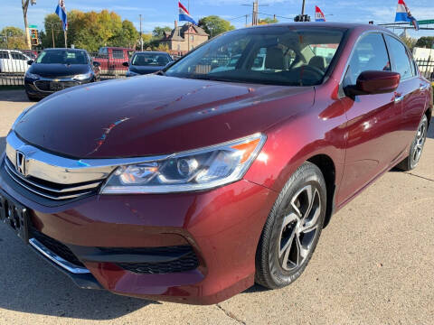 2016 Honda Accord for sale at Minuteman Auto Sales in Saint Paul MN