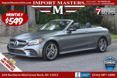 2019 Mercedes-Benz C-Class for sale at Import Masters in Great Neck NY
