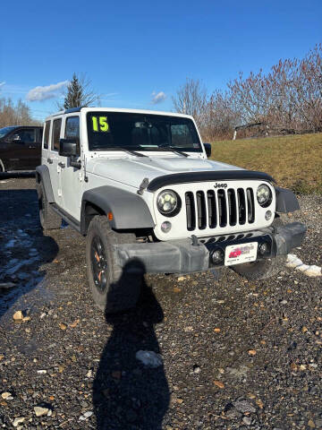 2015 Jeep Wrangler Unlimited for sale at ALL WHEELS DRIVEN in Wellsboro PA