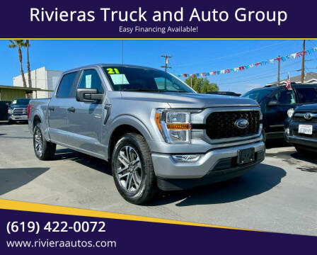 2021 Ford F-150 for sale at Rivieras Truck and Auto Group in Chula Vista CA