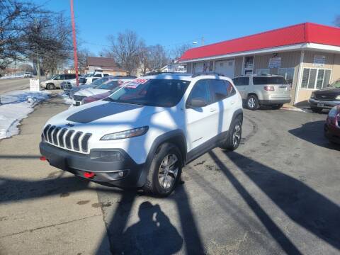 2016 Jeep Cherokee for sale at THE PATRIOT AUTO GROUP LLC in Elkhart IN