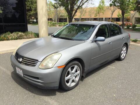 2004 Infiniti G35 for sale at East Bay United Motors in Fremont CA