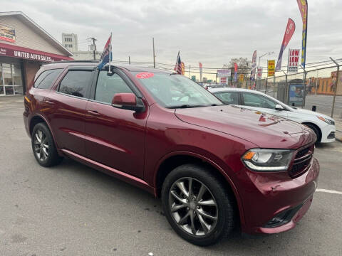 2017 Dodge Durango for sale at United auto sale LLC in Newark NJ
