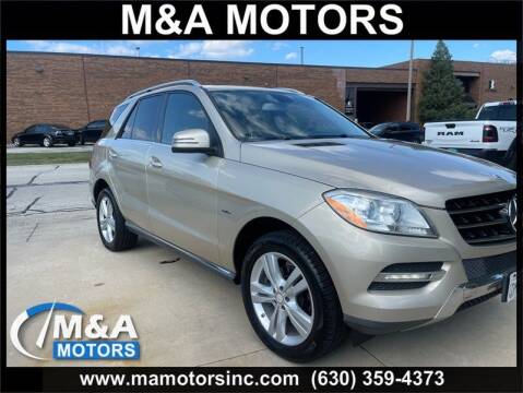 2012 Mercedes-Benz M-Class for sale at M & A Motors in Addison IL