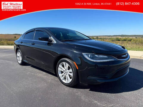 2016 Chrysler 200 for sale at Bob Walters Linton Motors in Linton IN