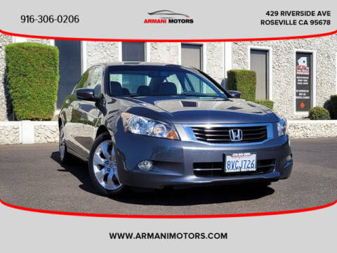2008 Honda Accord for sale at Armani Motors in Roseville CA