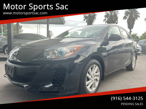 2012 Mazda MAZDA3 for sale at Motor Sports Sac in Sacramento CA