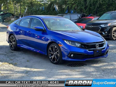 2020 Honda Civic for sale at Baron Super Center in Patchogue NY