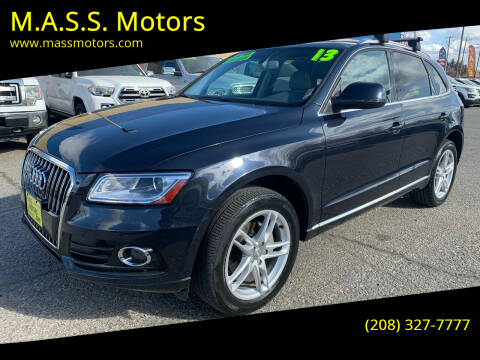 2013 Audi Q5 for sale at M.A.S.S. Motors in Boise ID