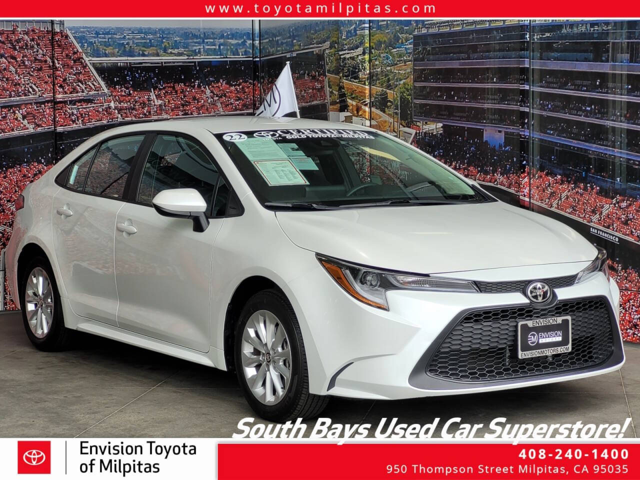 2022 Toyota Corolla for sale at Envision Toyota of Milpitas in Milpitas, CA