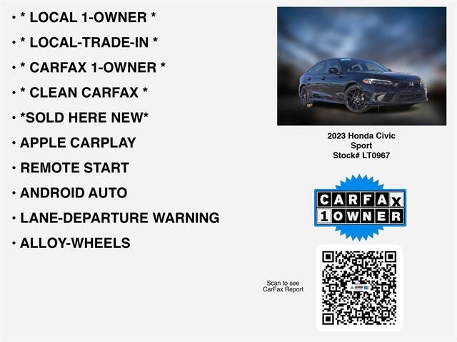 2023 Honda Civic Sport