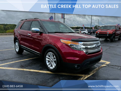 2013 Ford Explorer for sale at Battle Creek Hill Top Auto Sales in Battle Creek MI