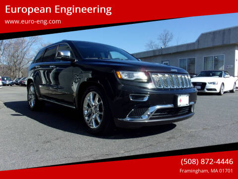 2014 Jeep Grand Cherokee for sale at European Engineering in Framingham MA