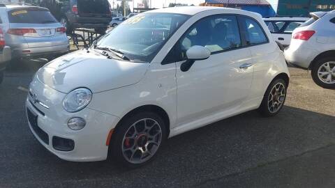 2012 FIAT 500 for sale at Payless Car & Truck Sales in Mount Vernon WA