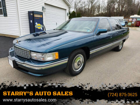 1995 Cadillac DeVille for sale at STARRY'S AUTO SALES in New Alexandria PA