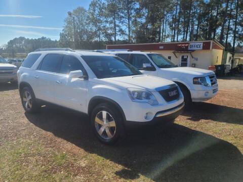2010 GMC Acadia for sale at Lakeview Auto Sales LLC in Sycamore GA