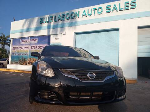 2012 Nissan Altima for sale at Blue Lagoon Auto Sales in Plantation FL