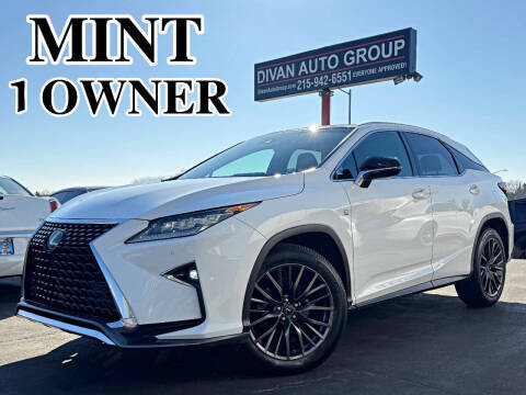 2016 Lexus RX 350 for sale at Divan Auto Group in Feasterville Trevose PA