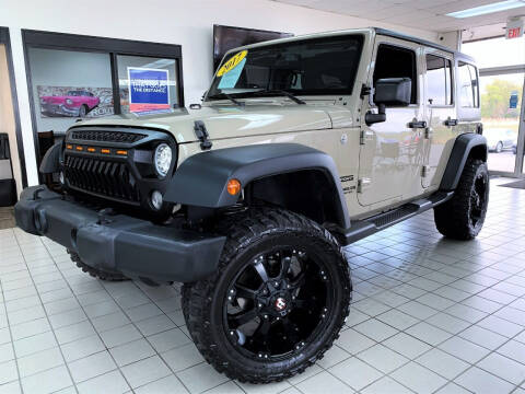 2017 Jeep Wrangler Unlimited for sale at SAINT CHARLES MOTORCARS in Saint Charles IL