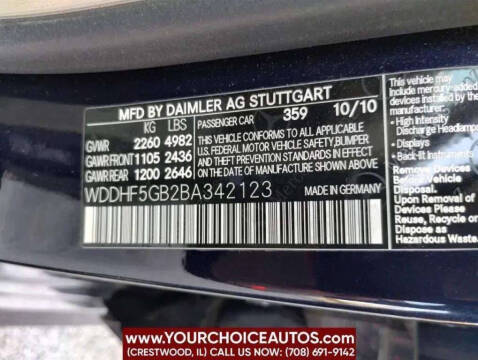 2011 Mercedes-Benz E-Class E 350 Luxury