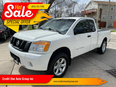 2012 Nissan Titan for sale at Credit One Auto Group inc in Joliet IL