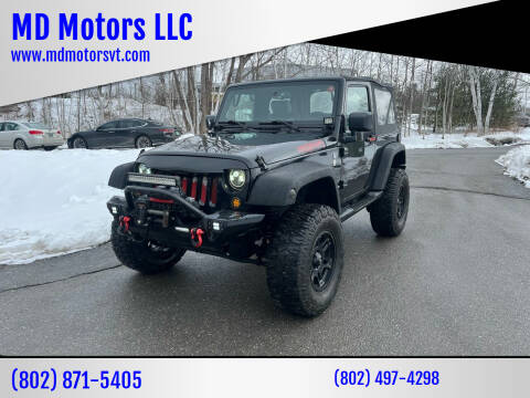 Jeep Wrangler For Sale in Williston, VT - MD Motors LLC