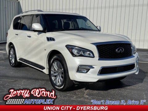 2017 Infiniti QX80 for sale at Jerry Ward Autoplex in Union City TN