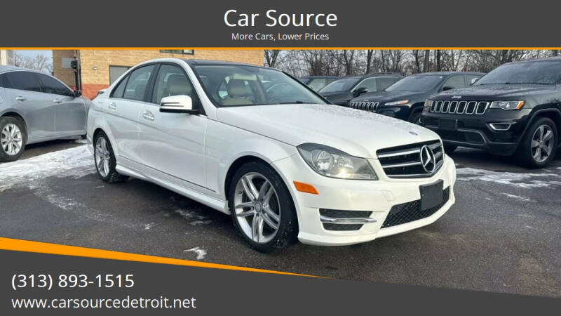 2014 Mercedes-Benz C-Class for sale at Car Source in Detroit MI