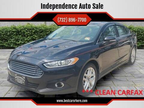 2013 Ford Fusion for sale at Independence Auto Sale in Bordentown NJ