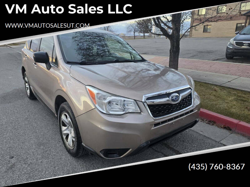 2014 Subaru Forester for sale at VM Auto Sales LLC in Lewiston UT