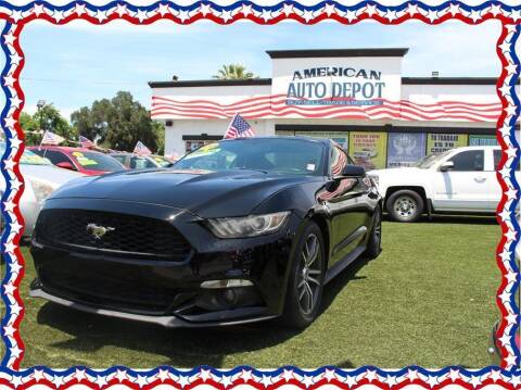 2015 Ford Mustang for sale at MERCED AUTO WORLD in Merced CA