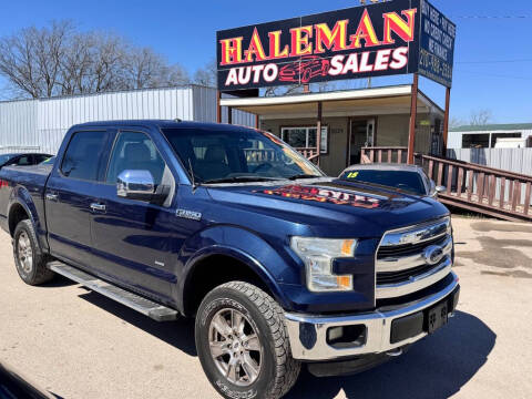 2015 Ford F-150 for sale at HALEMAN AUTO SALES in San Antonio TX