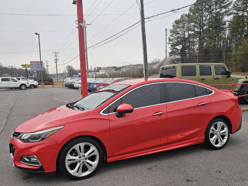 Used 2016 Chevrolet Cruze Premier with VIN 1G1BG5SM9G7285129 for sale in Kingsport, TN
