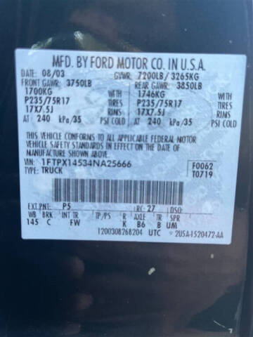 2004 Ford F-150