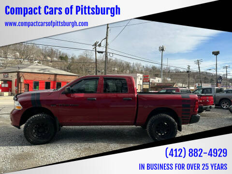 2012 RAM 1500 for sale at Compact Cars of Pittsburgh in Pittsburgh PA