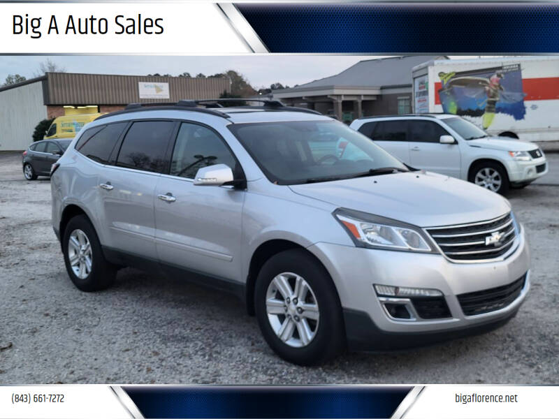2013 Chevrolet Traverse for sale at Big A Auto Sales Lot 2 in Florence SC