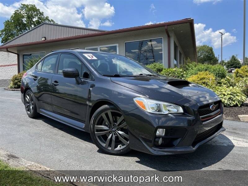 2017 Subaru WRX for sale at WARWICK AUTOPARK LLC in Lititz PA