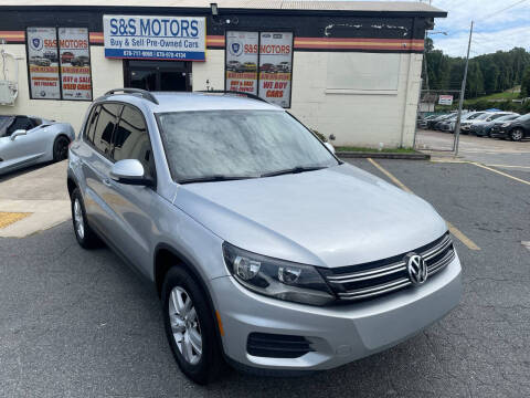 2016 Volkswagen Tiguan for sale at S & S Motors in Marietta GA